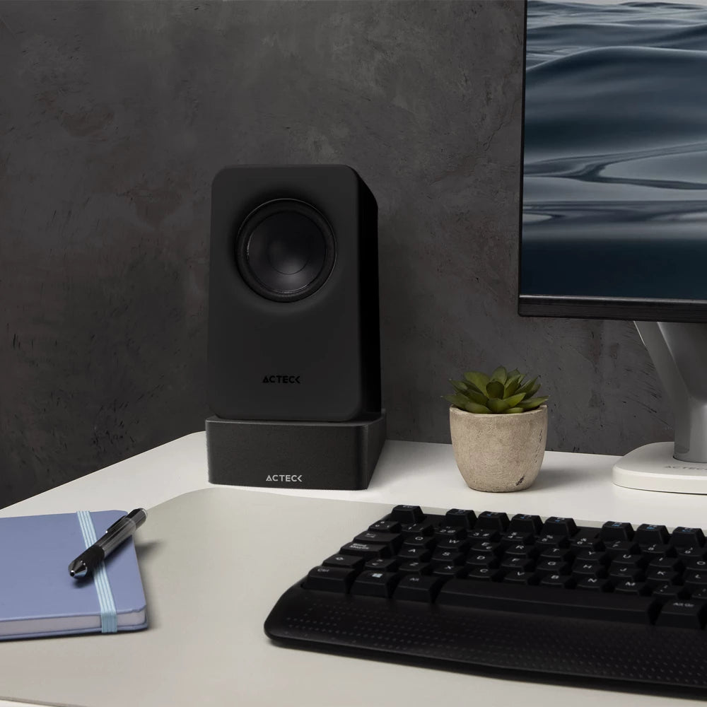 Bases para Bocinas de Escritorio | Vault Acoustic BB400 | Negro