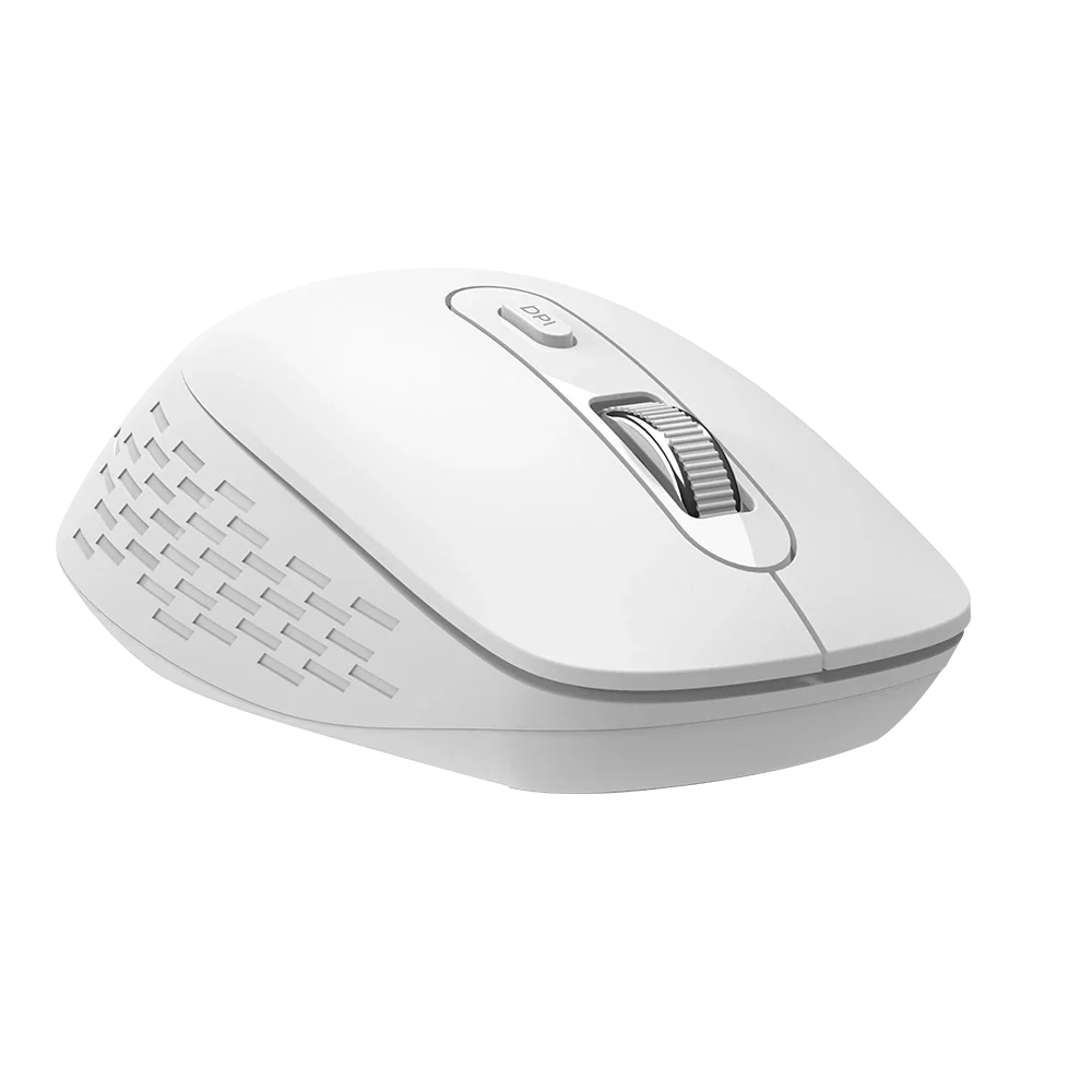 Mouse Confortable y Elegante Inalámbrico | Optimize Flow MI480 | Blanco