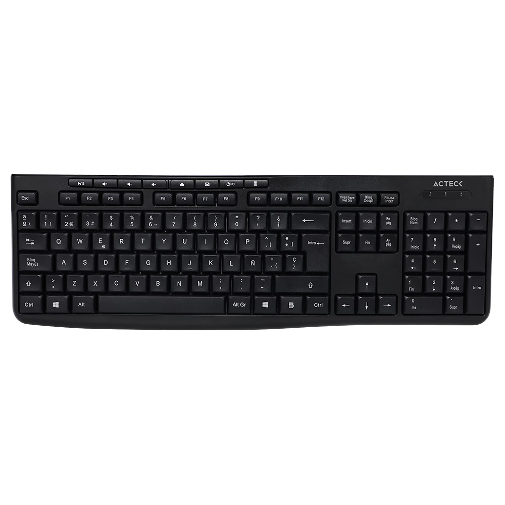 Combo 2 en 1 Alambrico | Creator Prime MK455 | Negro