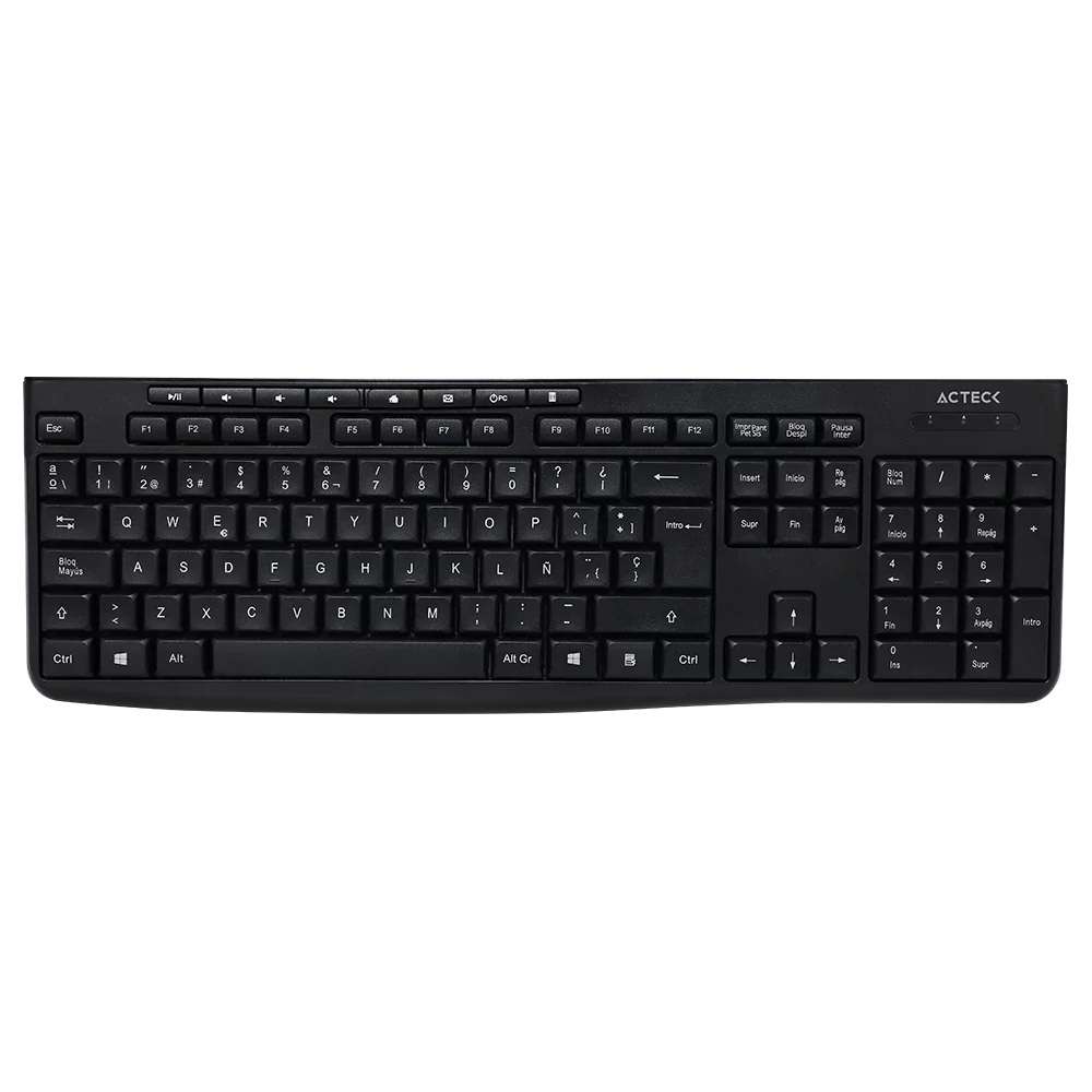 Combo 2 en 1 Alambrico | Creator Prime MK455 | Negro