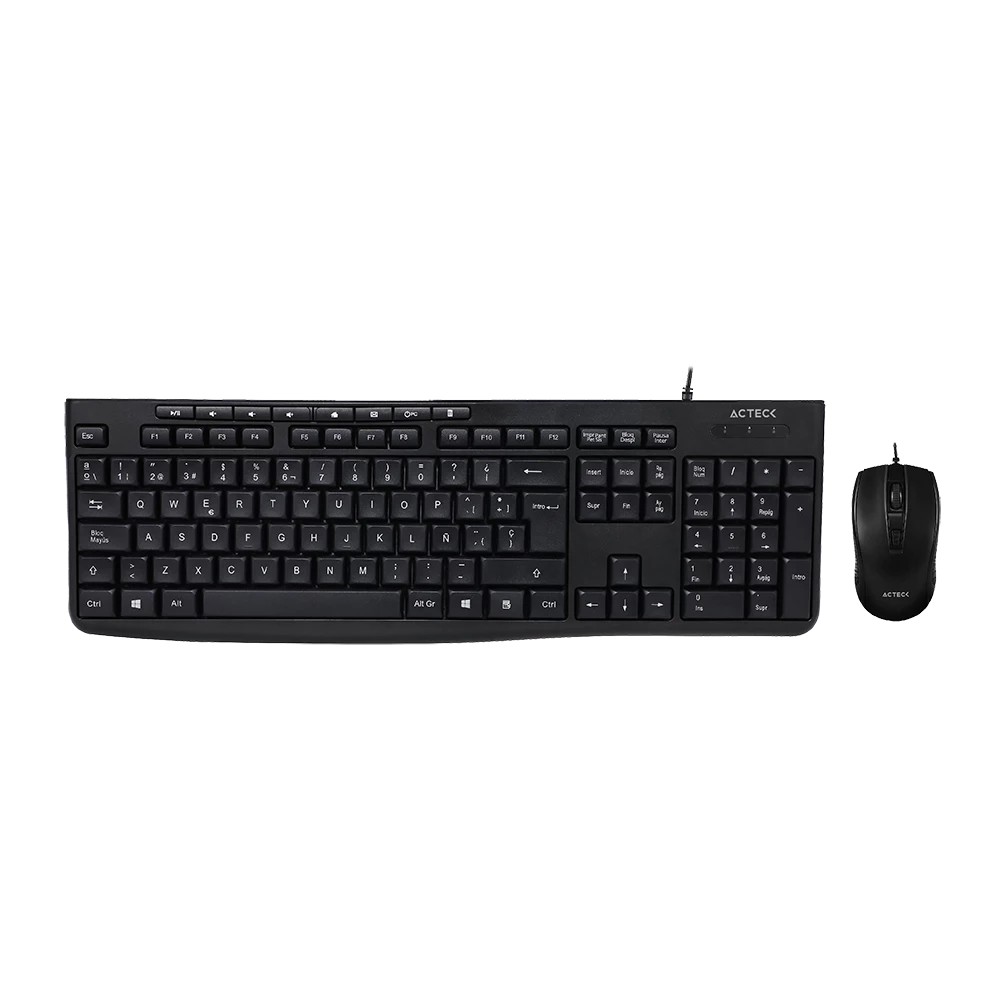 Combo 2 en 1 Alambrico | Creator Prime MK455 | Negro
