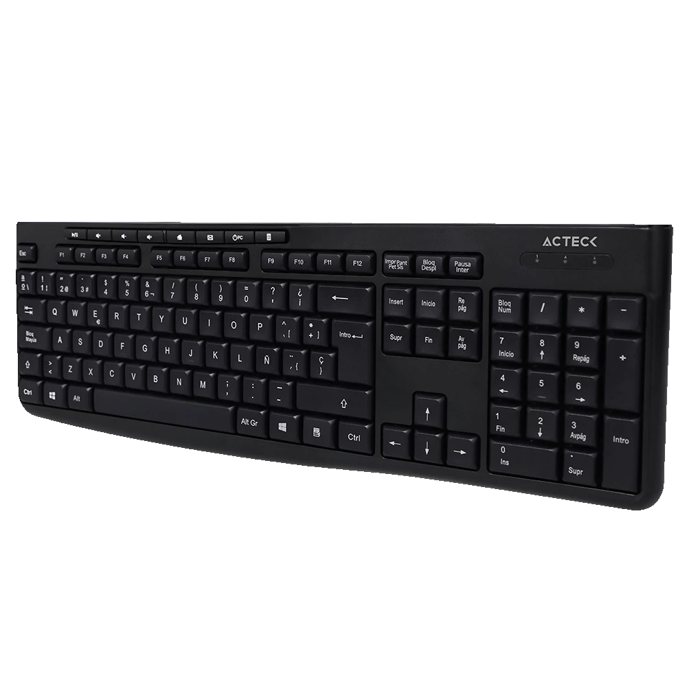 Combo 2 en 1 Alambrico | Creator Prime MK455 | Negro