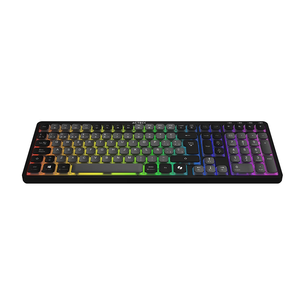 Teclado Multidispositivo Mecánico | Techno Pro TI790 | Negro
