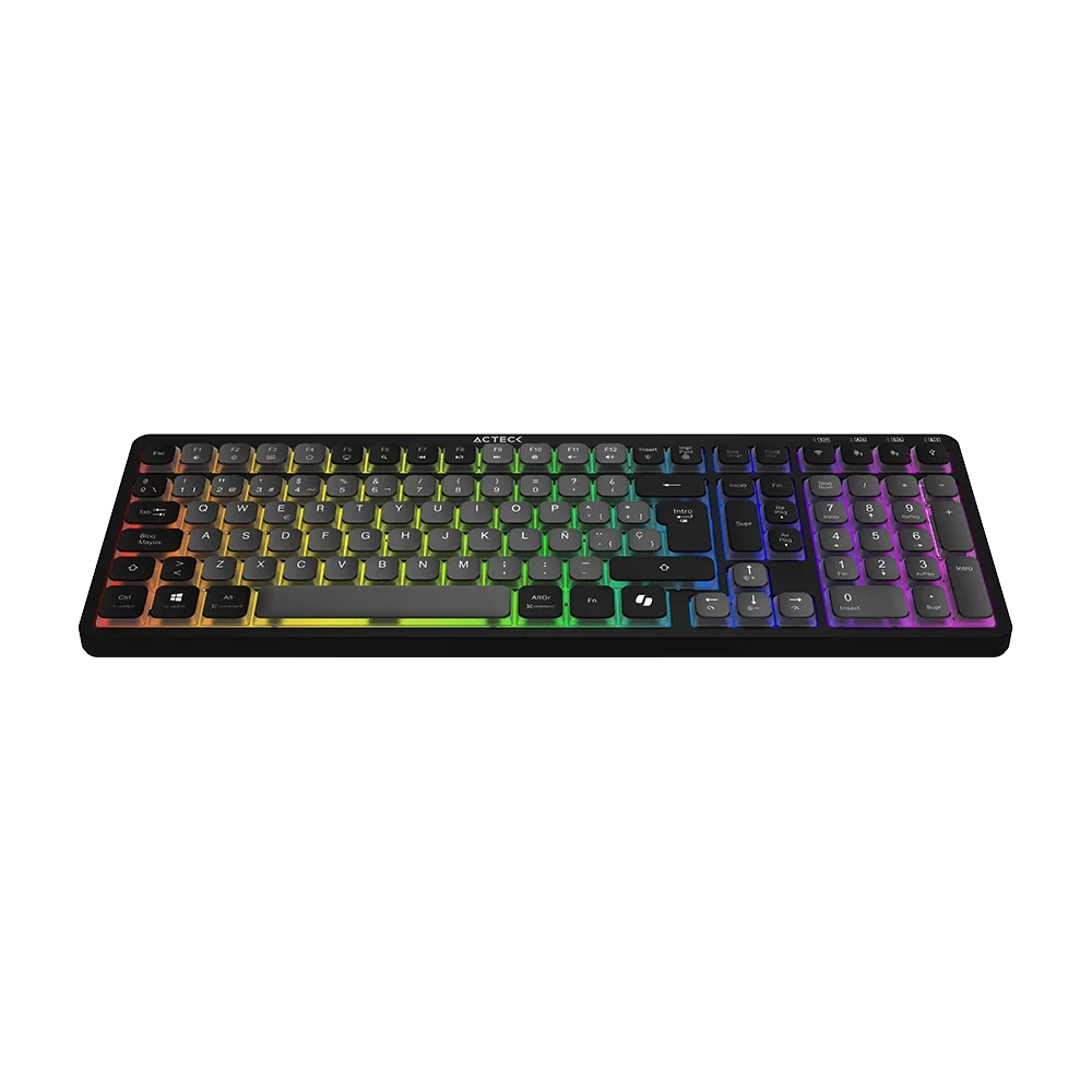 Teclado Multidispositivo Mecánico | Techno Pro TI790 | Negro