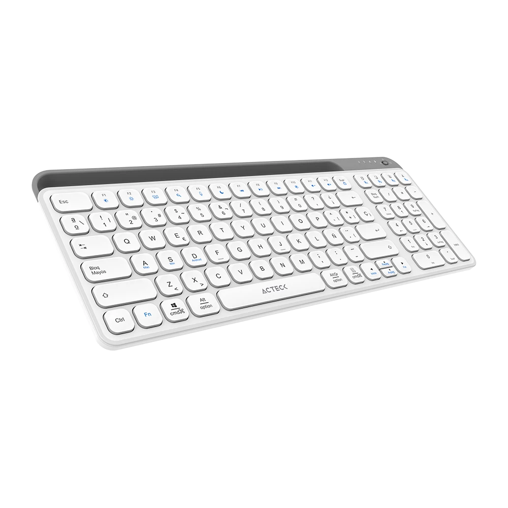 Teclado Multidispositivo | Inspire Trek TI747 | Elite Blanco-Gris
