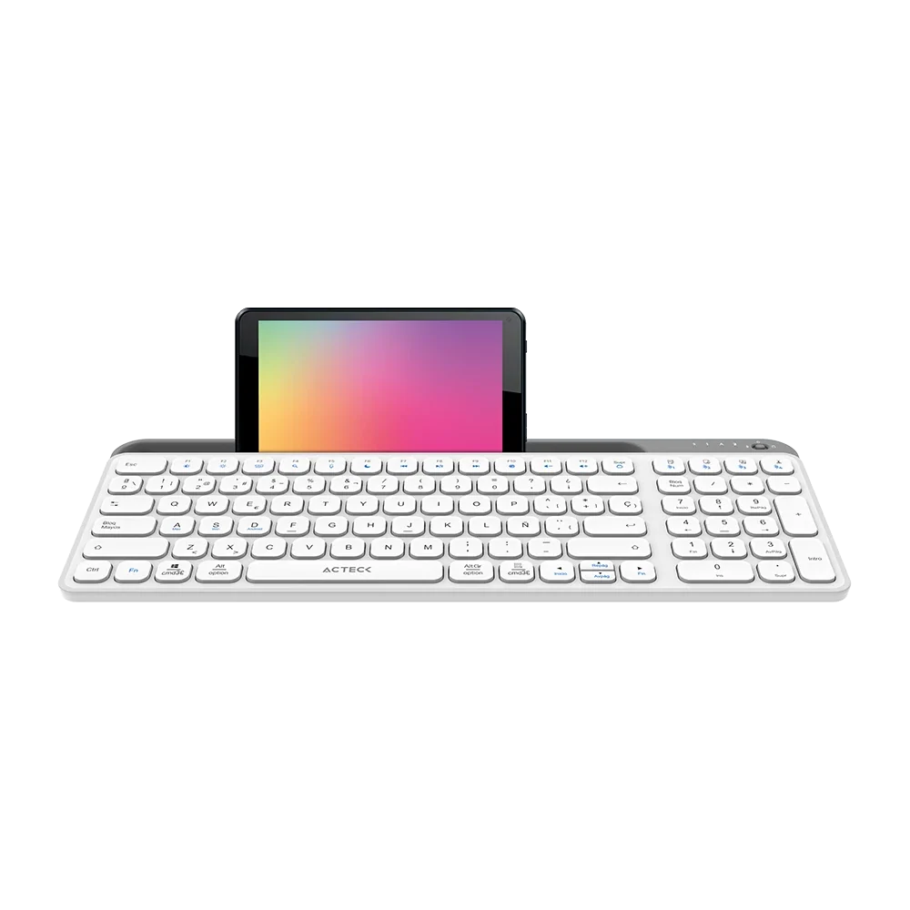Teclado Multidispositivo | Inspire Trek TI747 | Elite Blanco-Gris