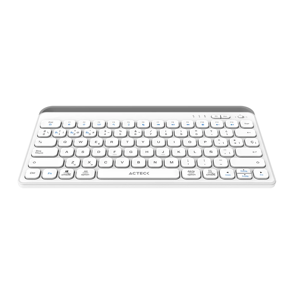 Teclado Multidispositivo | Inspire Trek TI737 | Blanco-Gris