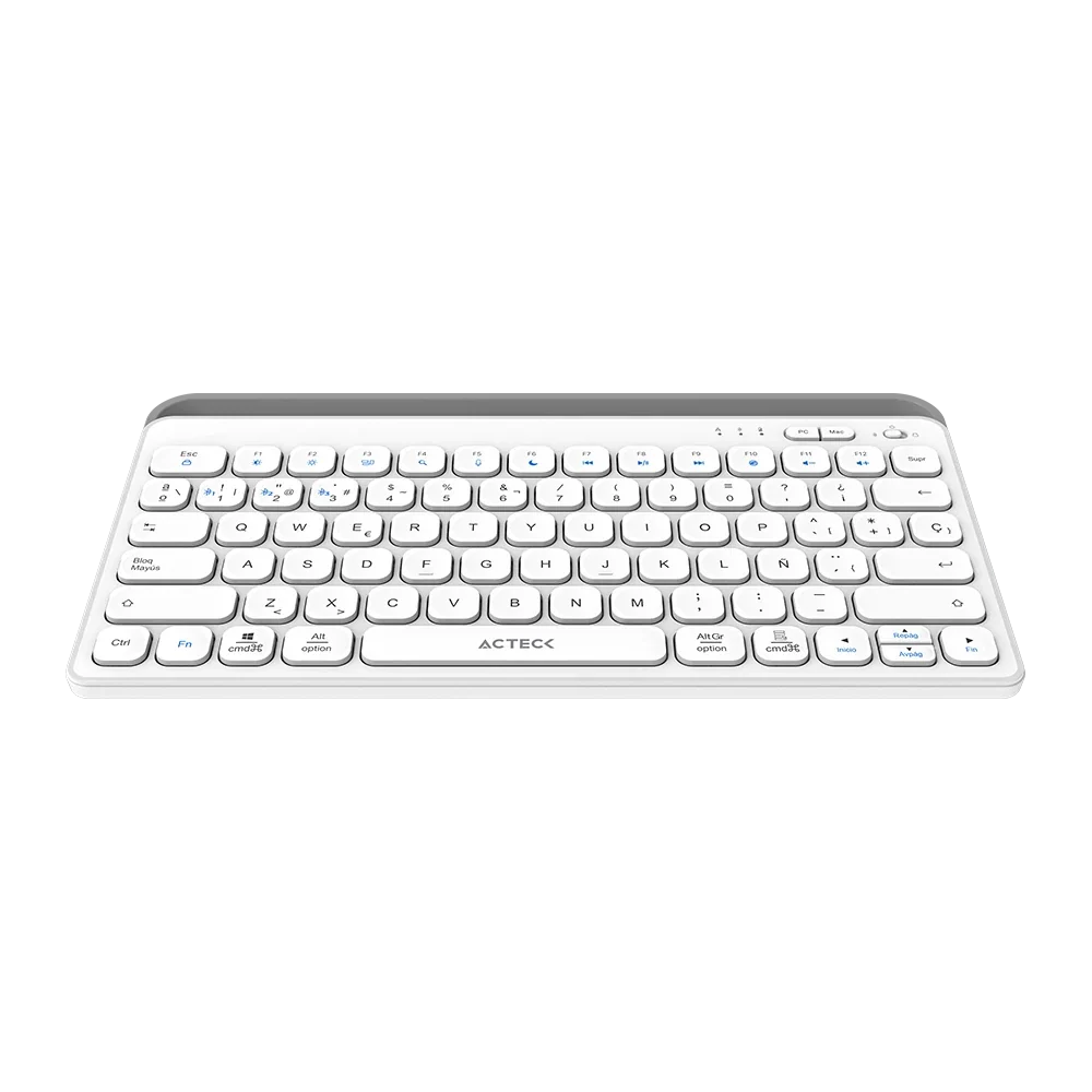 Teclado Multidispositivo | Inspire Trek TI737 | Blanco-Gris