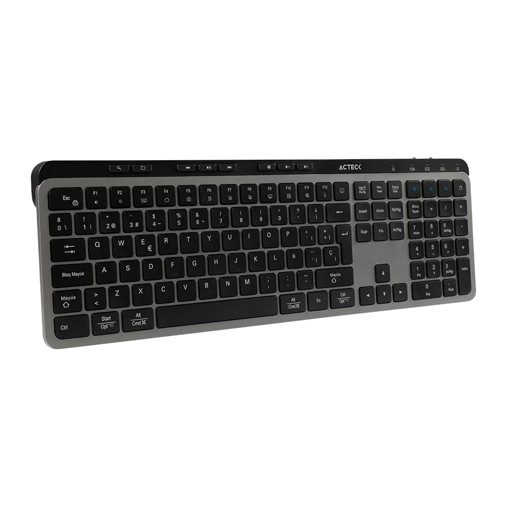 Combo 2 en 1 Multidispositivo | Creator Krea MK755 | Negro-Gris
