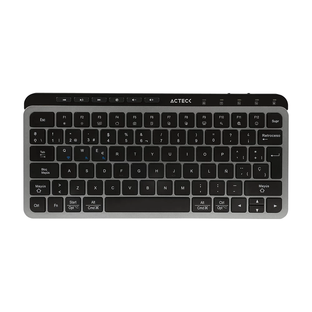 Combo 2 en 1 Multidispositivo | Creator Krea MK750 | Negro-Gris