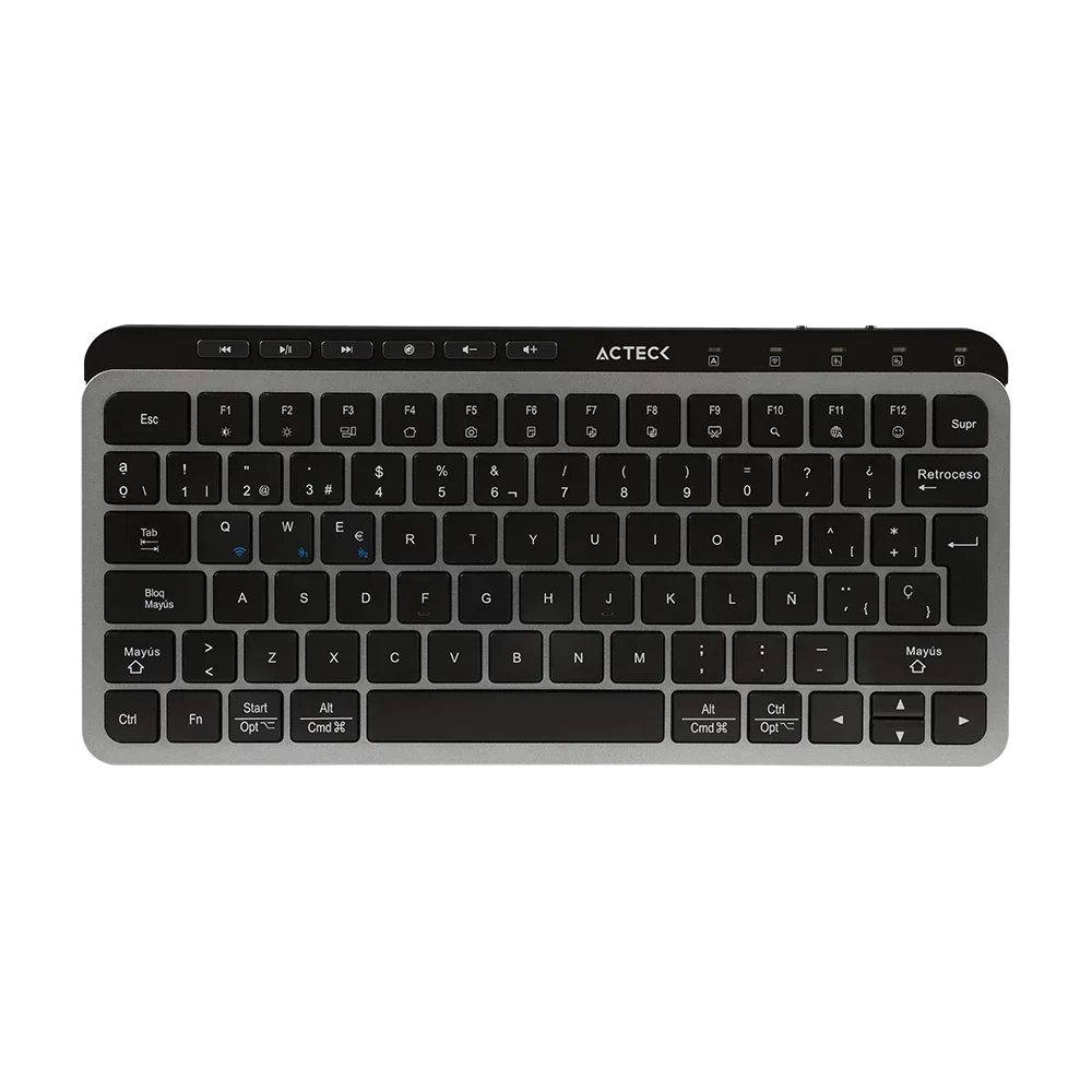 Combo 2 en 1 Multidispositivo | Creator Krea MK750 | Negro-Gris