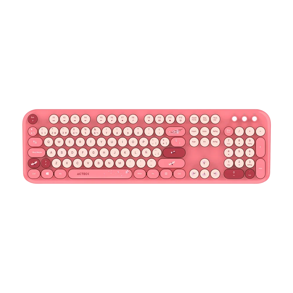 Combo 2 en 1 Inalámbrico | Creator Chic K- Colors MK485 | Rojo