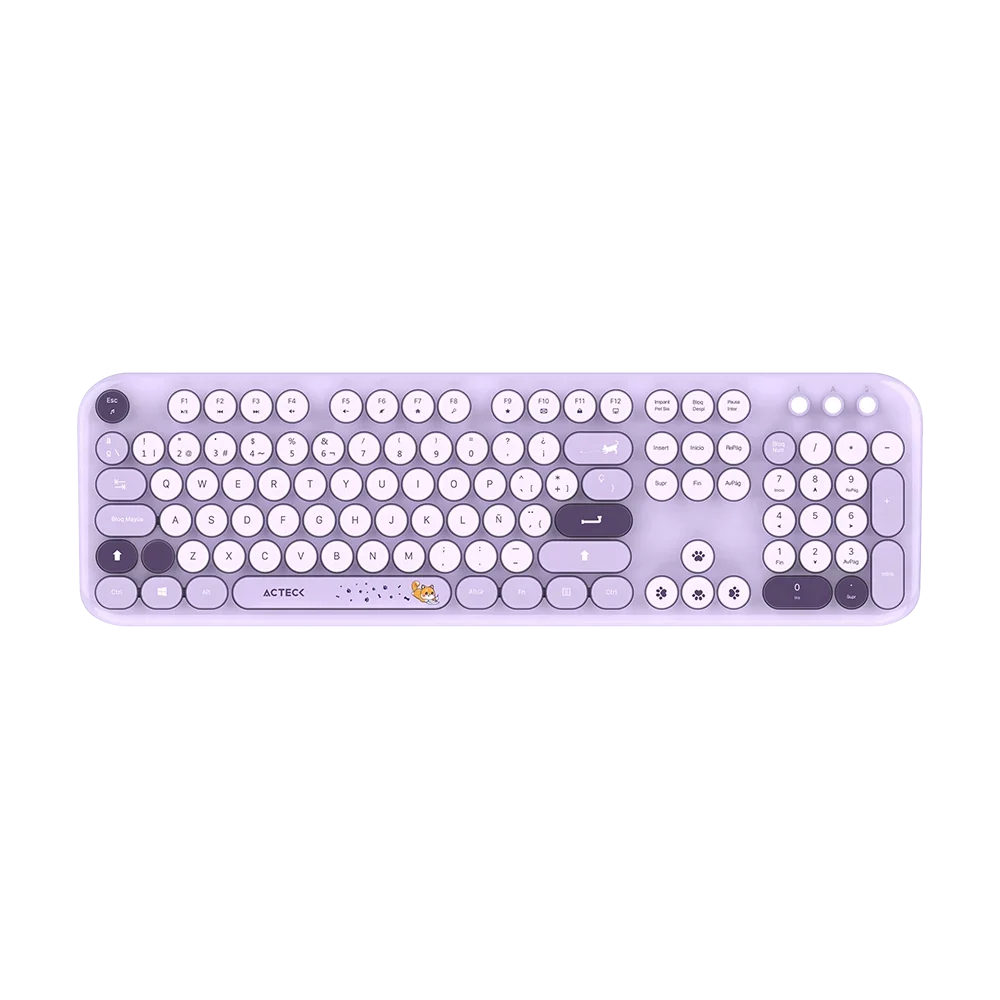 Combo 2 en 1 Inalámbrico | Creator Chic K- Colors MK485 | Violeta
