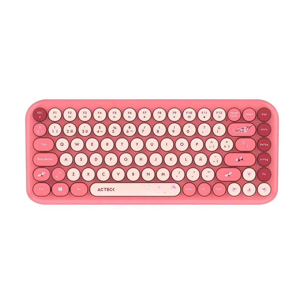 Combo 2 en 1 Inalámbrico | Creator Chic K- Colors MK480 | Rojo