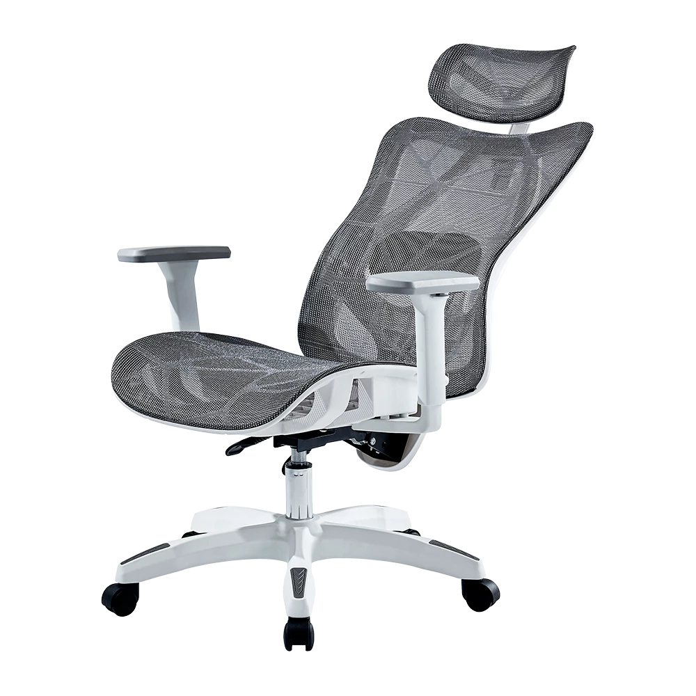 Silla de Oficina Ergonómica | Floe Plus EC727 | Blanco
