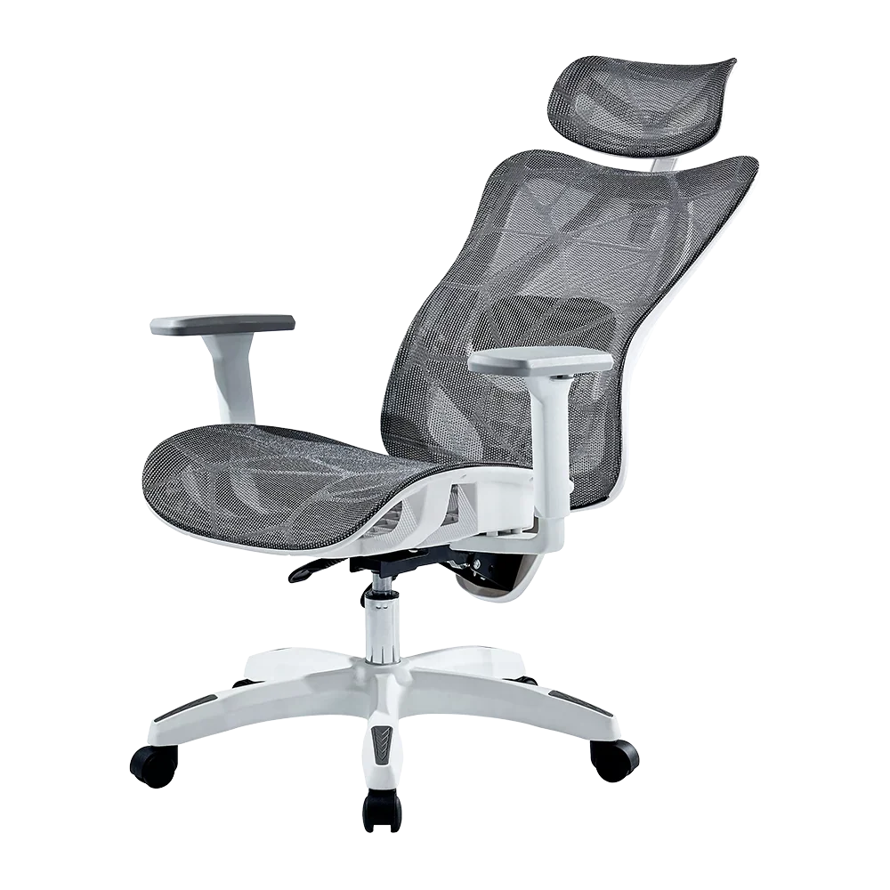 Silla de Oficina Ergonómica | Floe Plus EC727 | Blanco