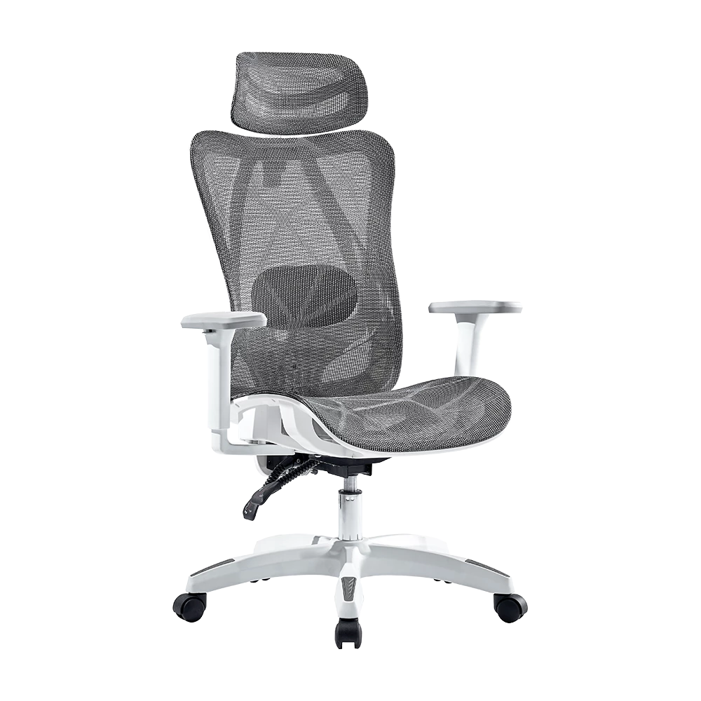 Silla de Oficina Ergonómica | Floe Plus EC727 | Blanco