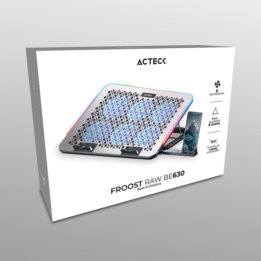 Base Enfriadora para Laptop | Froost Raw BE630 | Aluminio