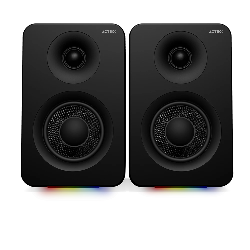 Bocinas Activas para Escritorio Estudio | Dynamic Exact R BS700 | Negro