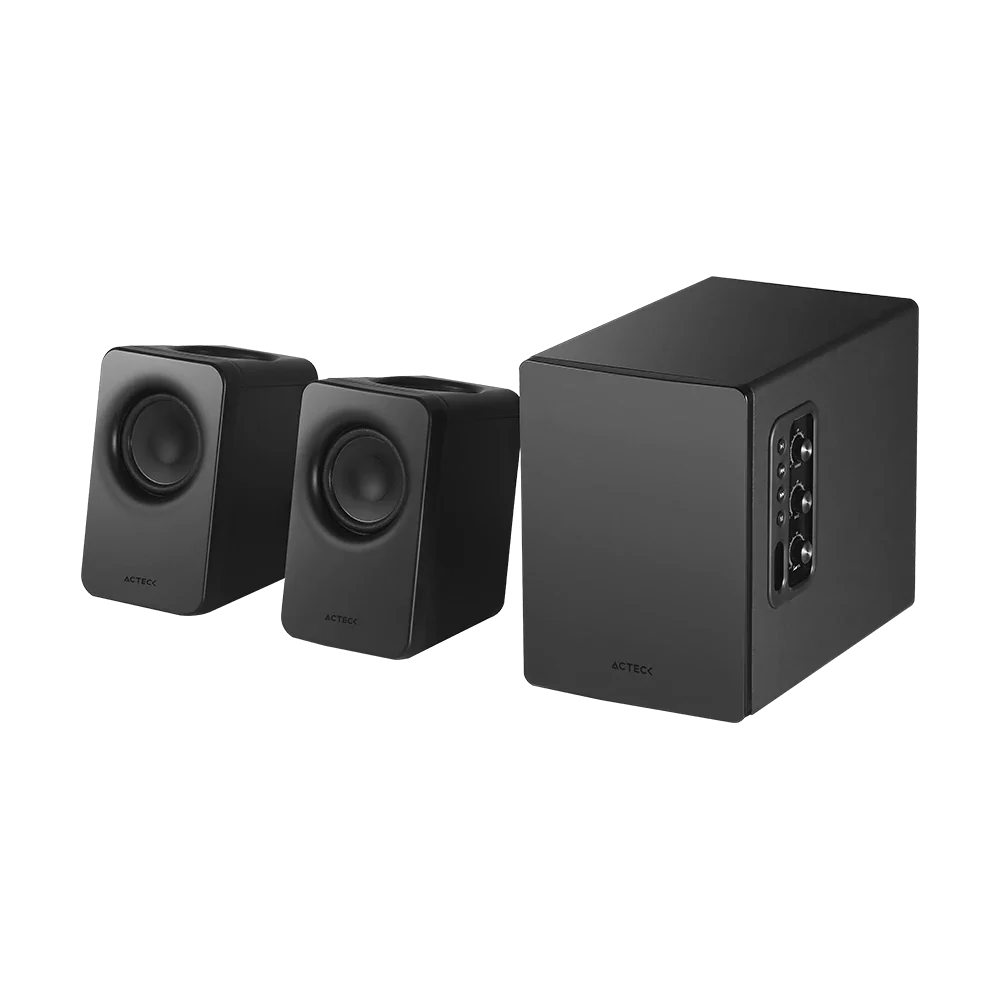 Bocinas para Computo con Subwoofer | Dynamic Exact Mini S-Pro BS495 | Negro