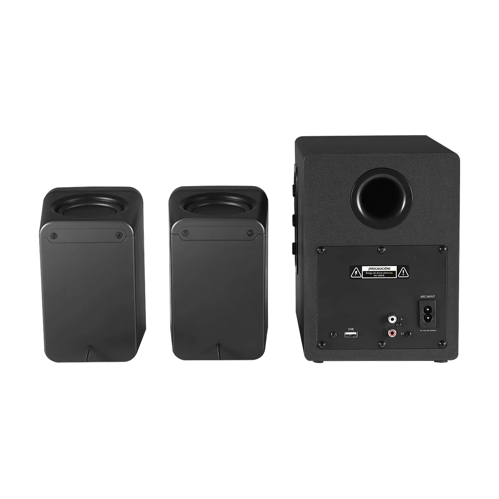 Bocinas para Computo con Subwoofer | Dynamic Exact Mini S-Pro BS495 | Negro