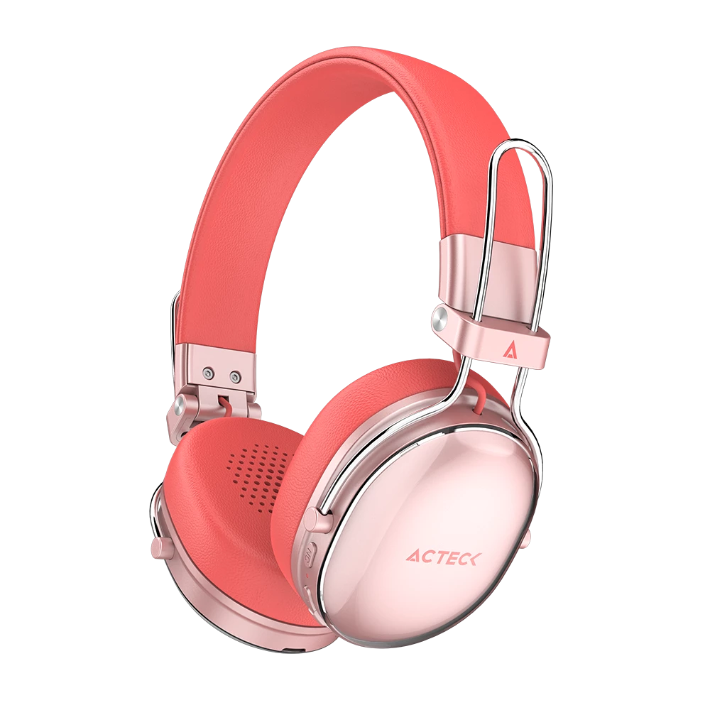 Audífonos Inalámbricos Over Ear | Luxe Chic HP710 | Salmon