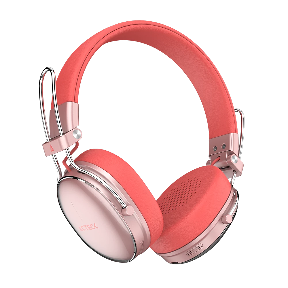 Audífonos Inalámbricos Over Ear | Luxe Chic HP710 | Salmon