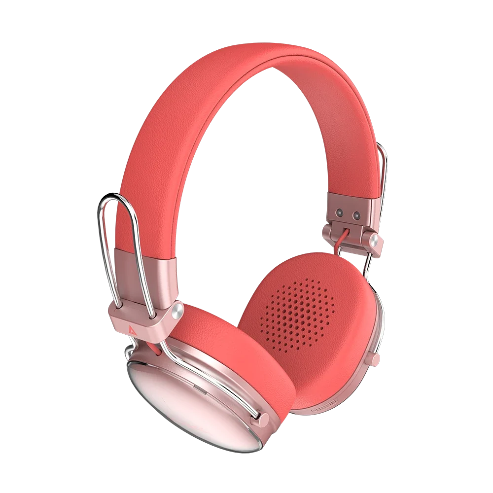 Audífonos Inalámbricos Over Ear | Luxe Chic HP710 | Salmon