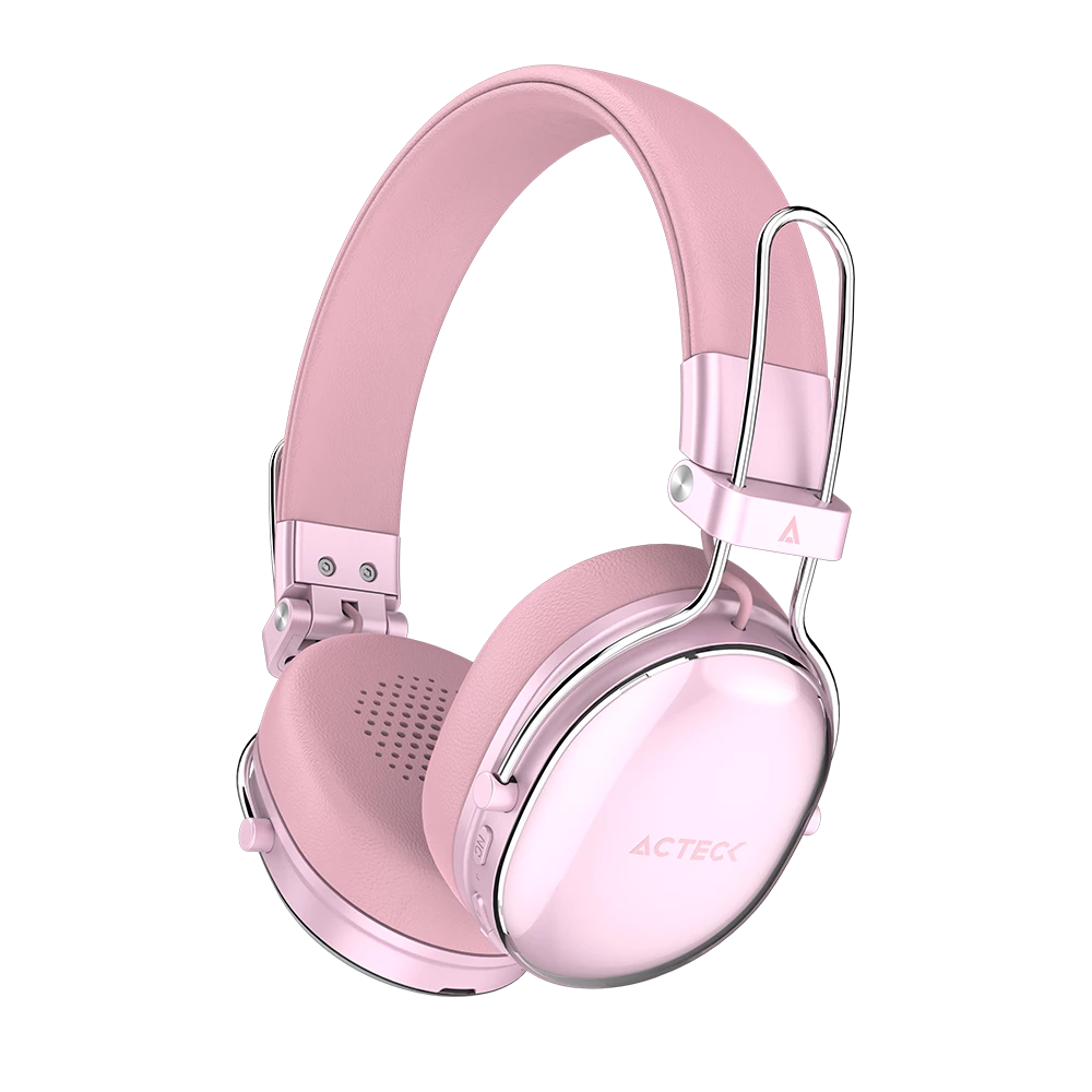 Audífonos Inalámbricos Over Ear | Luxe Chic HP710 | Rosa