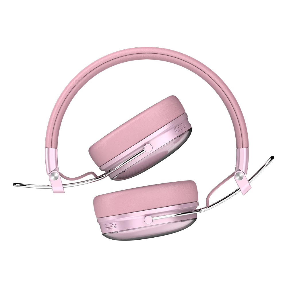 Audífonos Inalámbricos Over Ear | Luxe Chic HP710 | Rosa