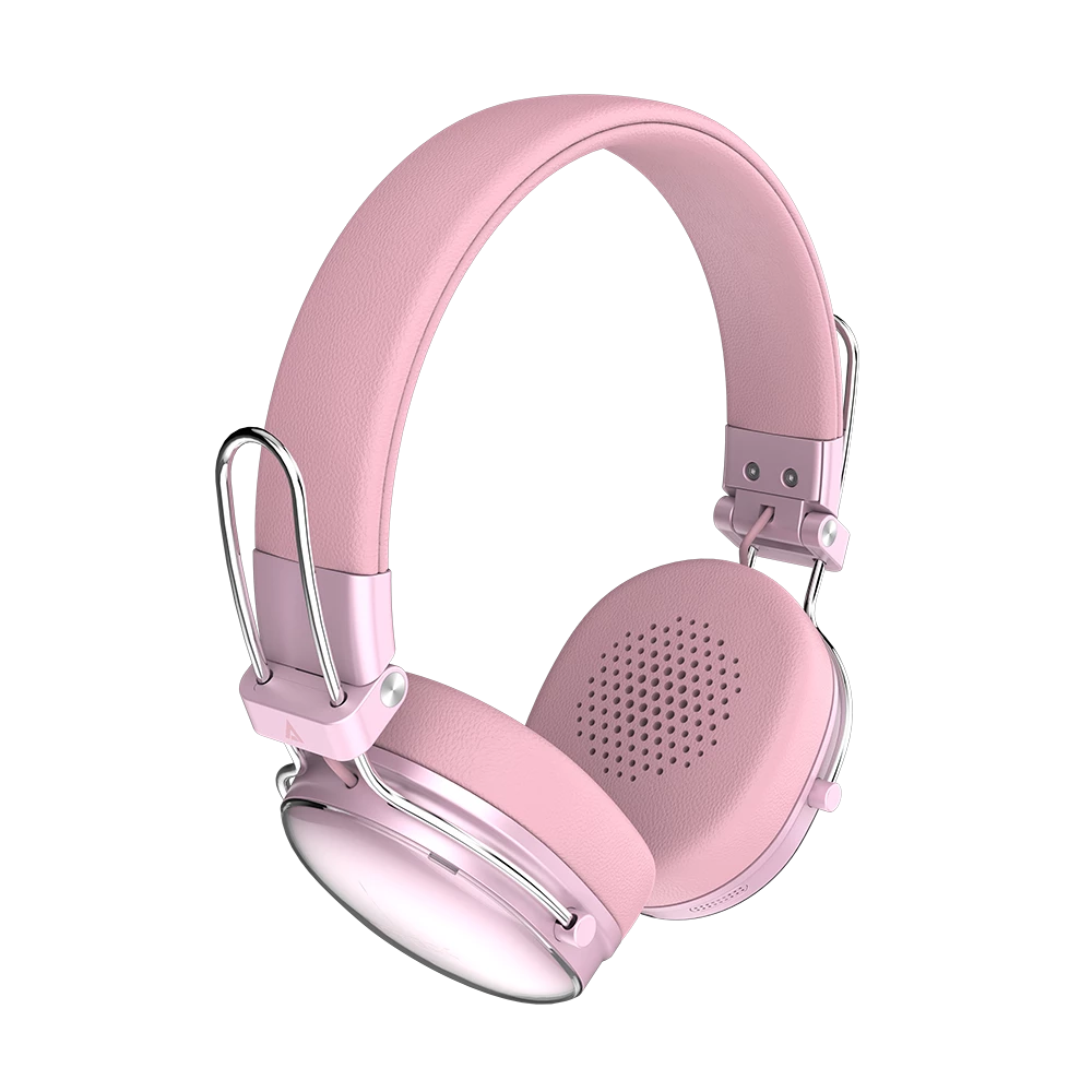 Audífonos Inalámbricos Over Ear | Luxe Chic HP710 | Rosa