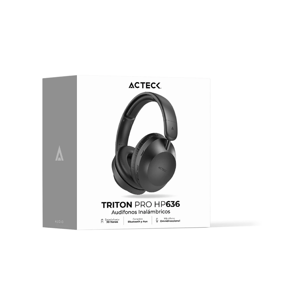 Audífonos para Dispositivos Inalámbricos | Triton Pro HP636 | Negro