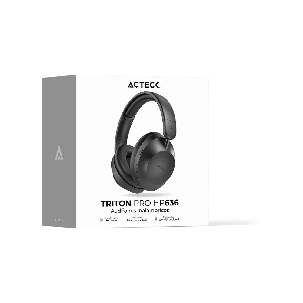 Audífonos para Dispositivos Inalámbricos | Triton Pro HP636 | Negro