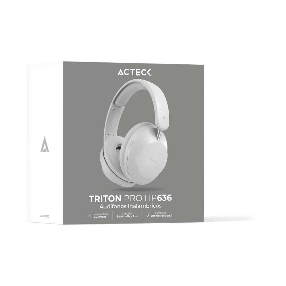 Audífonos para Dispositivos Inalámbricos | Triton Pro HP636 | Blanco