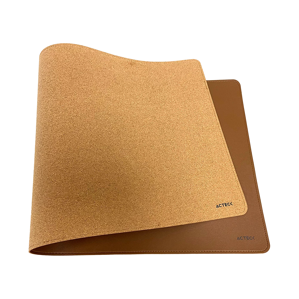 Alfombrilla para Escritorio Cuero Sintético | Vibe Leather TP676LC | Camel + Corcho