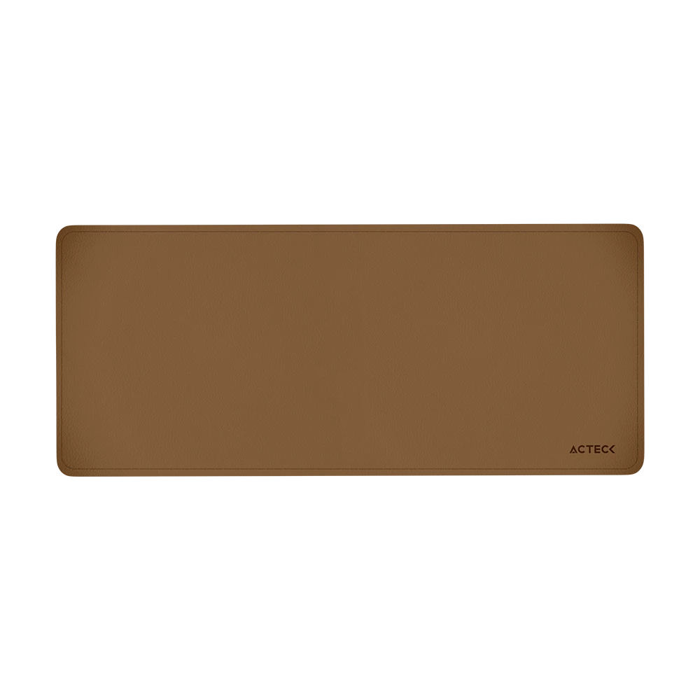 Alfombrilla para Escritorio Cuero Sintético | Vibe Leather TP676LC | Camel + Corcho