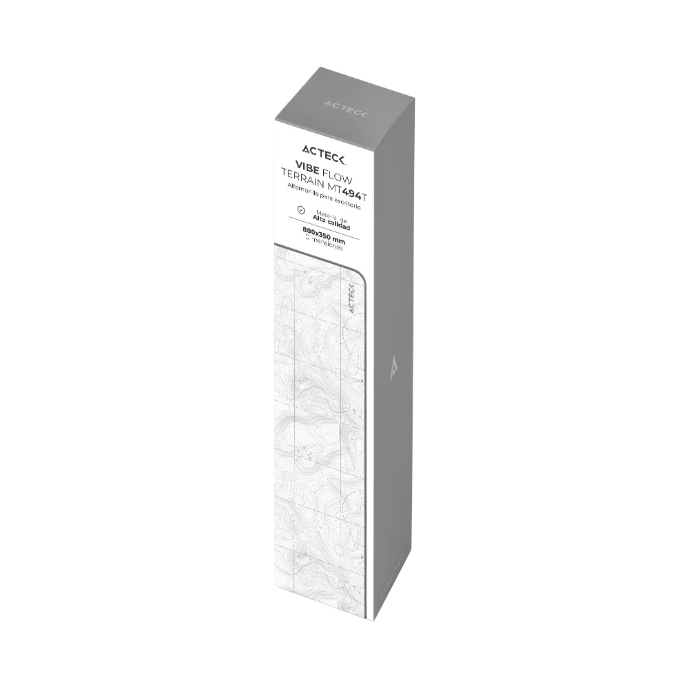Alfombrilla para Escritorio | Vibe Flow Terrain MT494T | Blanco