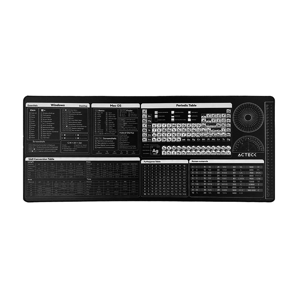 Alfombrilla para Escritorio | Vibe Flow Tools MT494H | Negro