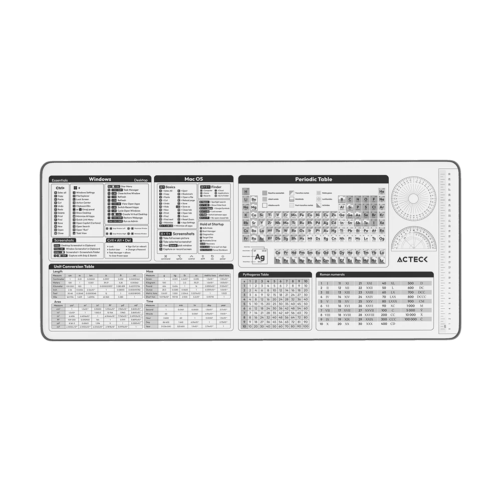 Alfombrilla para Escritorio | Vibe Flow Tools MT494H | Blanco