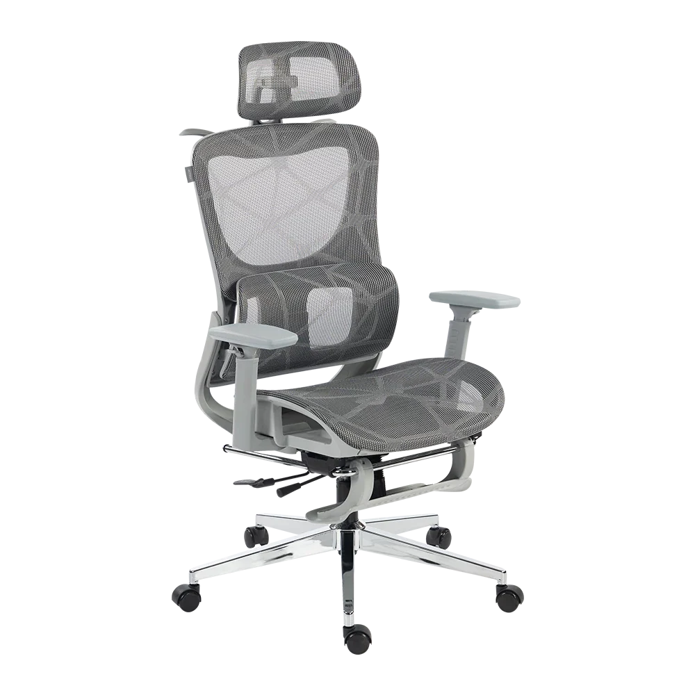Silla | Flux Ultra EC696HR | Marco Gris-Malla Gris
