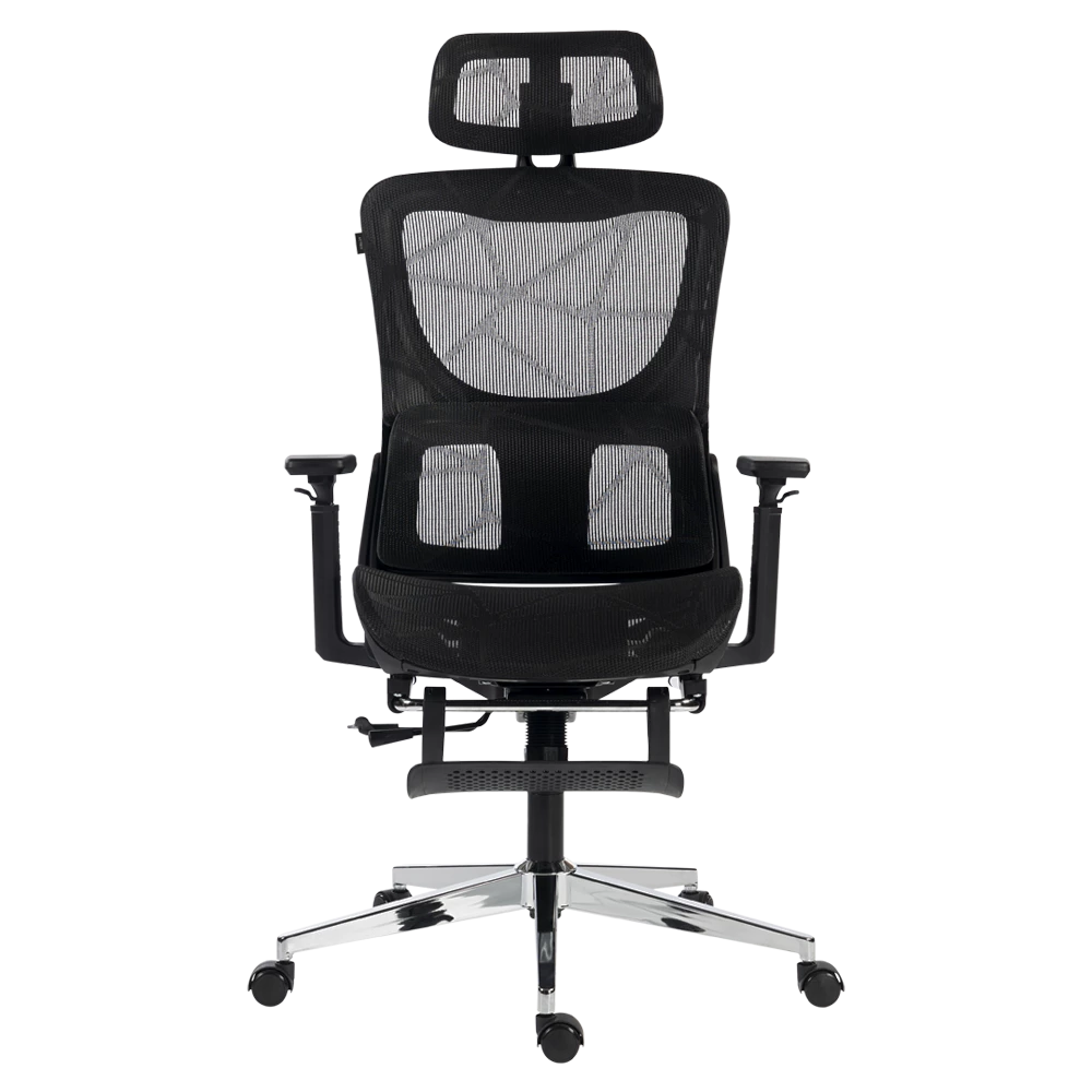 Silla | Flux Ultra EC696HR | Marco Negro - Malla Negra