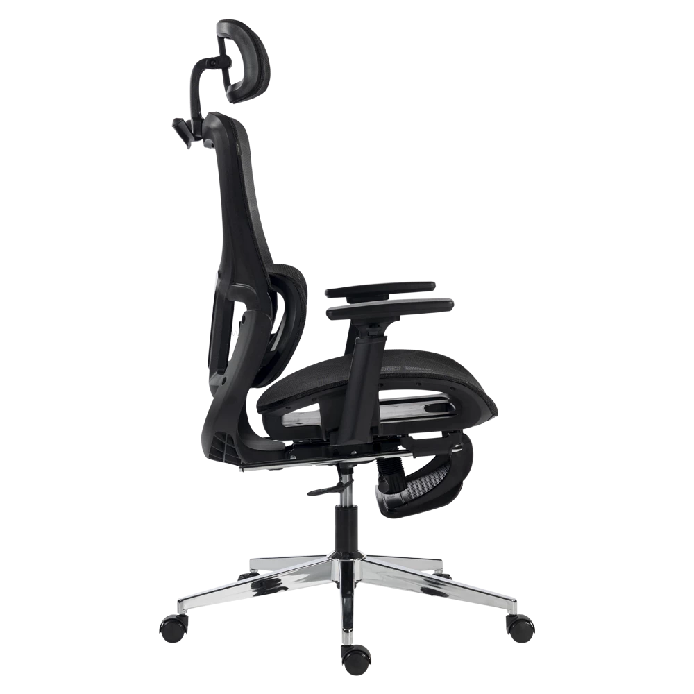 Silla | Flux Ultra EC696HR | Marco Negro - Malla Negra