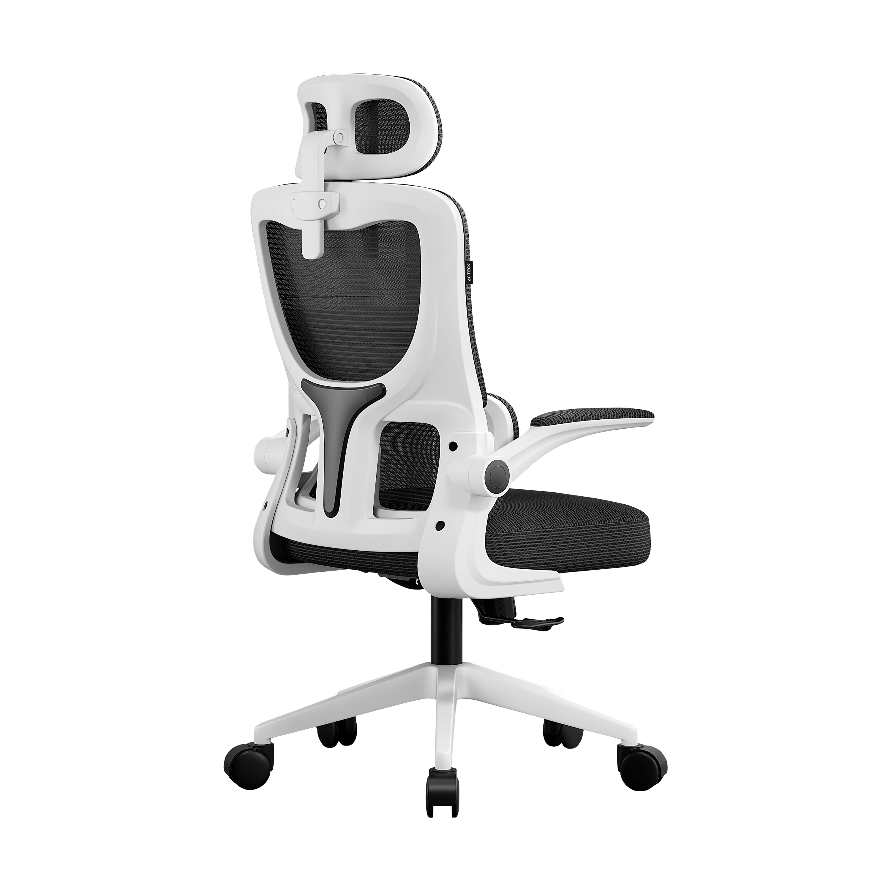 Silla | Flux Prime EC636HR | Marco Blanco- Malla Negra