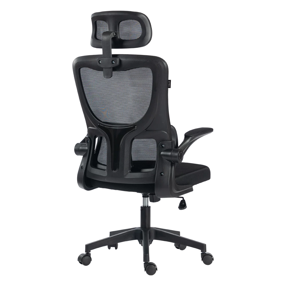 Silla | Flux Prime EC636HR | Marco Negro- Malla Negra