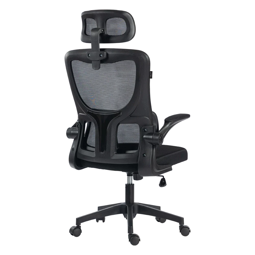Silla | Flux Prime EC636HR | Marco Negro- Malla Negra