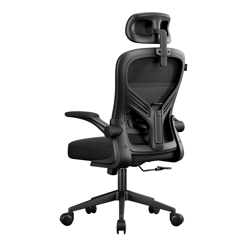 Silla | Flux Base EC343HR | Marco Negro - Malla Negra