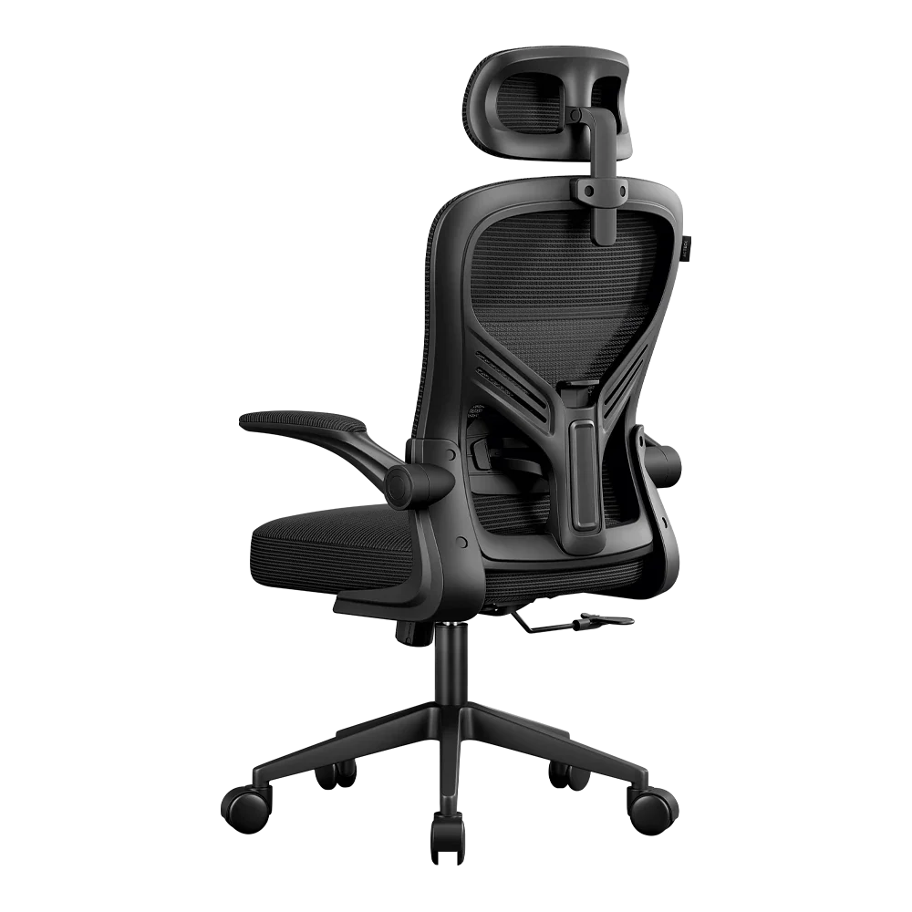Silla | Flux Base EC343HR | Marco Negro - Malla Negra