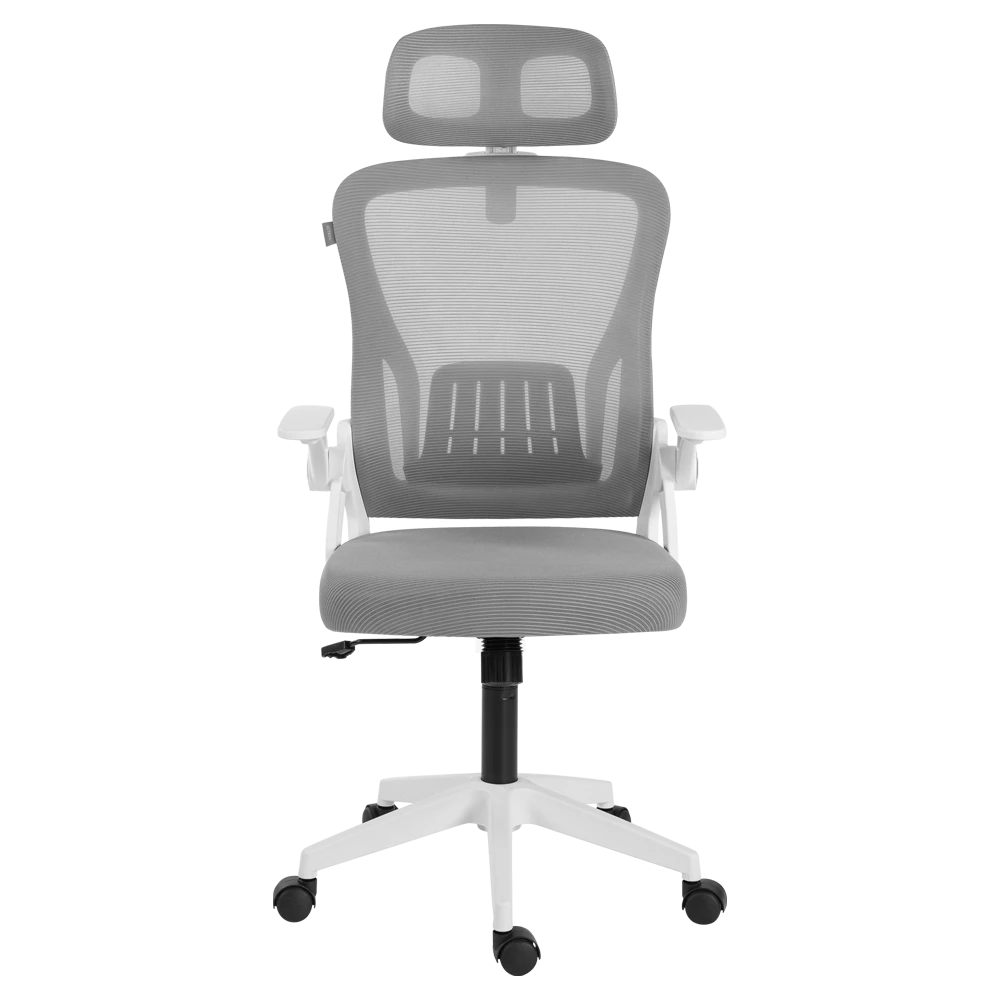 Silla de Oficina | Flux Lite EC313HR | Marco Blanco- Malla Gris