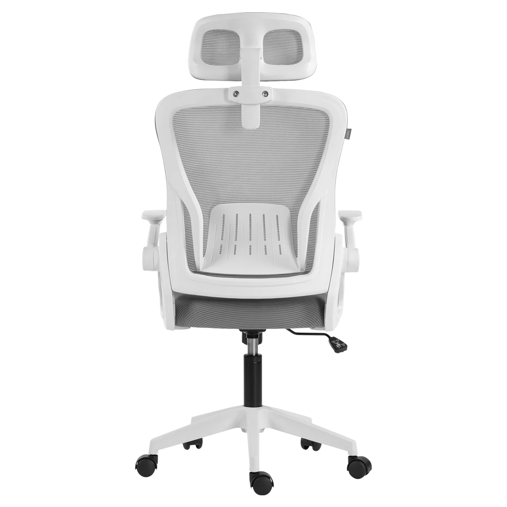 Silla de Oficina | Flux Lite EC313HR | Marco Blanco- Malla Gris