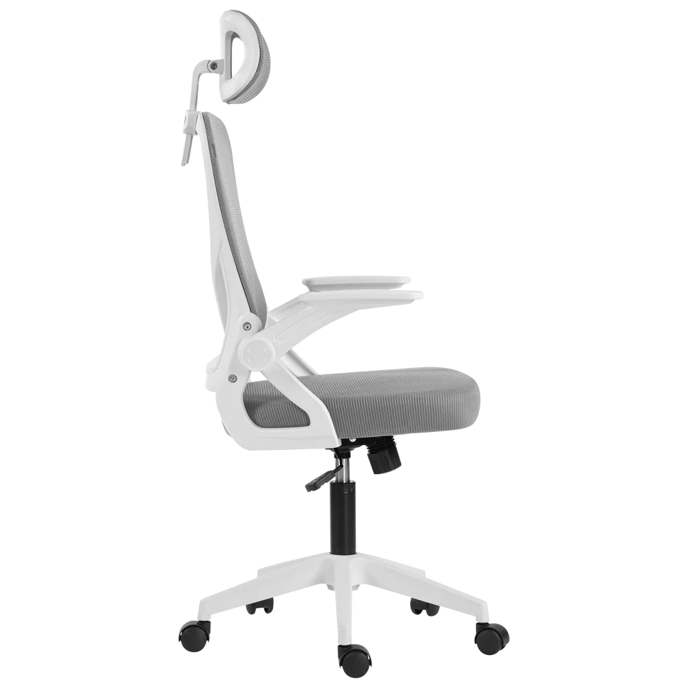 Silla de Oficina | Flux Lite EC313HR | Marco Blanco- Malla Gris